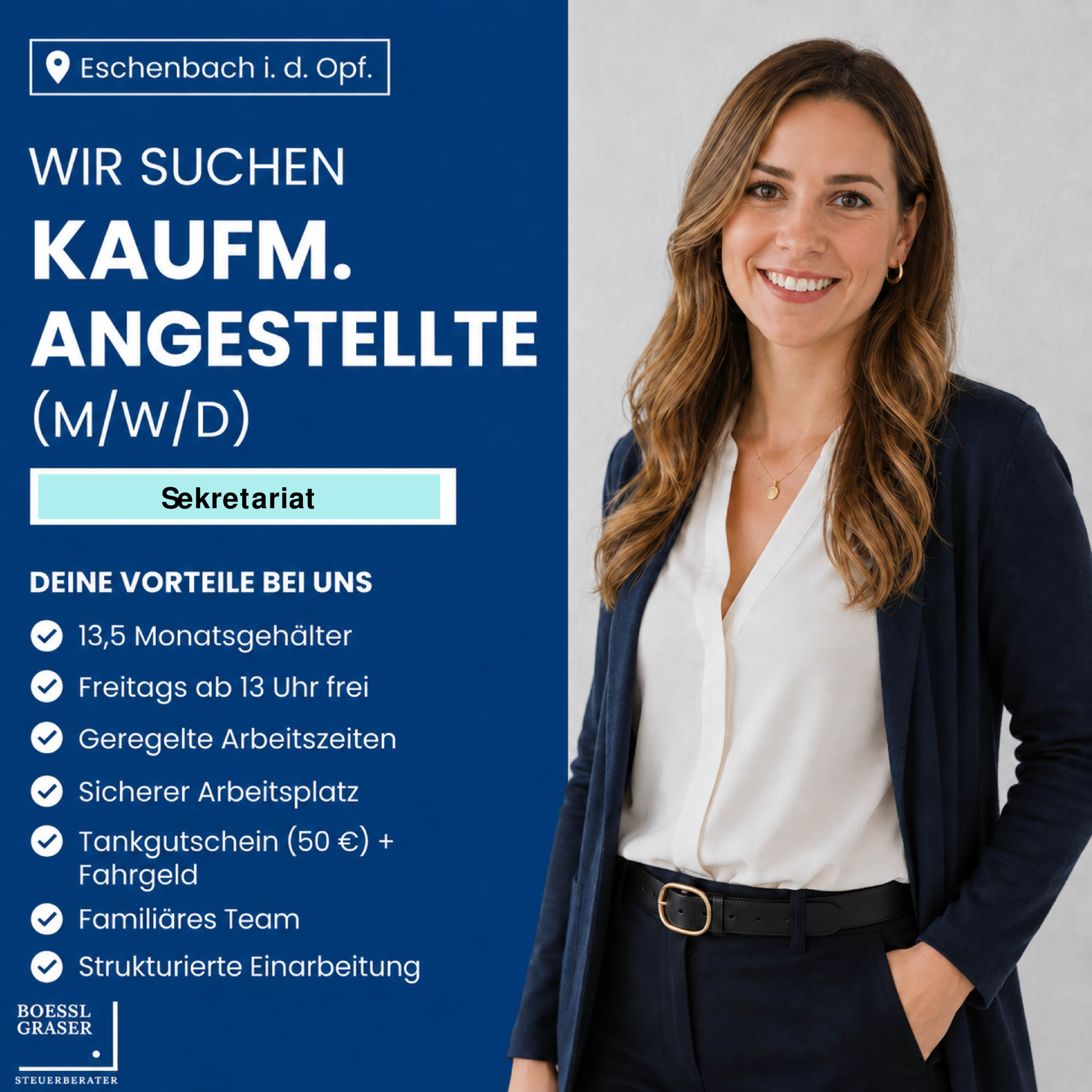 Sekret&auml;rin / kaufm&auml;nnische Angestellte (m/w/d)